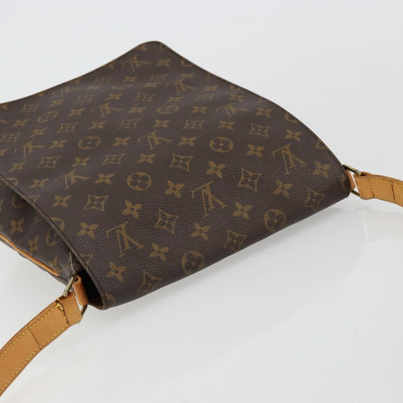 LOUIS VUITTON Monogram Musette Tango Shoulder Bag M51388 LV Auth 177274
