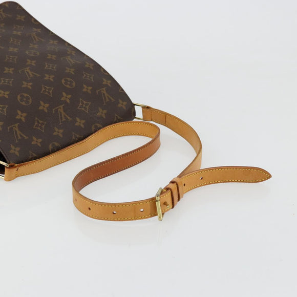 LOUIS VUITTON Monogram Musette Tango Shoulder Bag M51388 LV Auth 177274