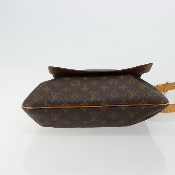 LOUIS VUITTON Monogram Musette Tango Shoulder Bag M51388 LV Auth 177274
