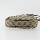 GUCCI GG Supreme Web Sherry Line Bag PVC Beige Gold 89 02 066 Auth 177279-9