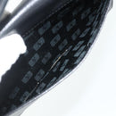SAINT LAURENT Handtas Leer Zwart Goud Auth 177280A-22