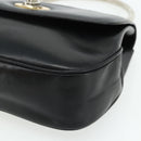 GUCCI Hand Bag Leather Black Auth 177281A-10