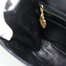 GUCCI Hand Bag Leather Black Auth 177281A-18