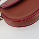 LOUIS VUITTON Trapezi Art Deco Baguette Bag Leather Pink LV Auth 177283V-15