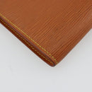 LOUIS VUITTON Epi Pochette Accessoires Pouch Zipangu Gold M52948 LV Auth 177285-17