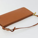 LOUIS VUITTON Epi Pochette Accessoires Pouch Zipangu Gold M52948 LV Auth 177285-6