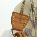 LOUIS VUITTON Damier Azur Pochette Accessoires Pouch N41207 LV Auth 177288V-19