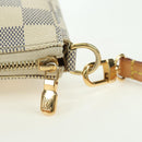 LOUIS VUITTON Damier Azur Pochette Accessoires Pouch N41207 LV Auth 177288V-20