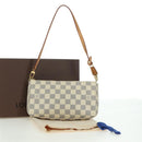 LOUIS VUITTON Damier Azur Pochette Accessoires Pouch N41207 LV Auth 177288V-12