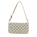 LOUIS VUITTON Damier Azur Pochette Accessoires Pouch N41207 LV Auth 177288V-2