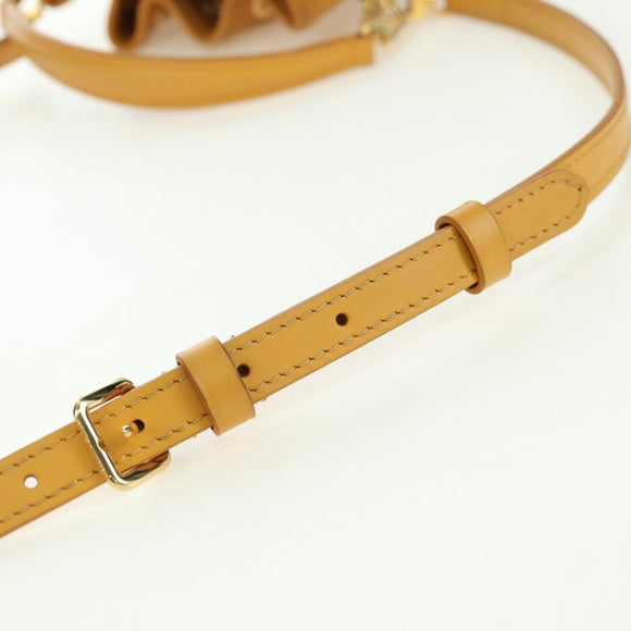 LOUIS VUITTON LV Broderie Anglaise Nanonoe Bag Yellow M82469 LV Auth 177290SM