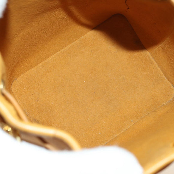 LOUIS VUITTON LV Broderie Anglaise Nanonoe Bag Yellow M82469 LV Auth 177290SM