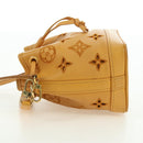 LOUIS VUITTON LV Broderie Anglaise Nanonoe Bag Yellow M82469 LV Auth 177290SM-6