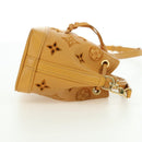 LOUIS VUITTON LV Broderie Anglaise Nanonoe Bag Yellow M82469 LV Auth 177290SM-7