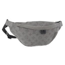 LOUIS VUITTON Monogram Shadow Discovery Bum Bag PM Gray M46108 LV Auth 177293-1
