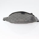 LOUIS VUITTON Monogram Shadow Discovery Bum Bag PM Gray M46108 LV Auth 177293-11