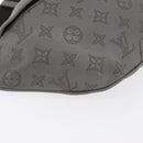 LOUIS VUITTON Monogram Shadow Discovery Bum Bag PM Gray M46108 LV Auth 177293-12