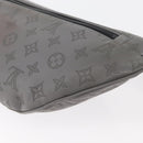 LOUIS VUITTON Monogram Shadow Discovery Bum Bag PM Gray M46108 LV Auth 177293-15