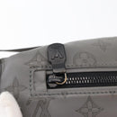 LOUIS VUITTON Monogram Shadow Discovery Bum Bag PM Gray M46108 LV Auth 177293-16