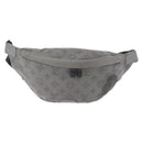 LOUIS VUITTON Monogram Shadow Discovery Bum Bag PM Gray M46108 LV Auth 177293-2