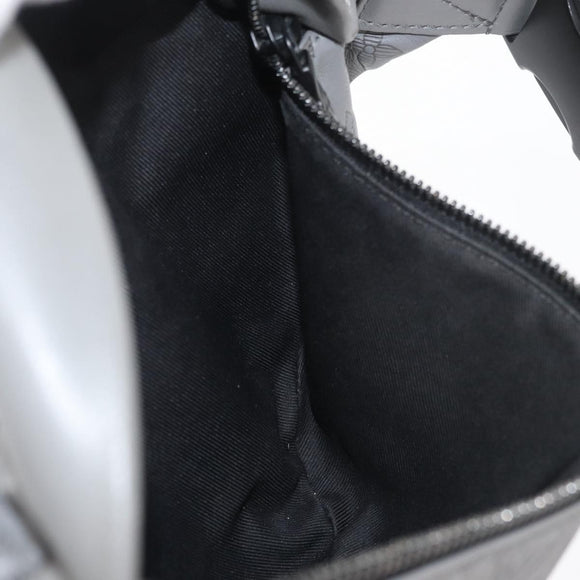 LOUIS VUITTON Monogram Shadow Discovery Bum Bag PM Gray M46108 LV Auth 177293
