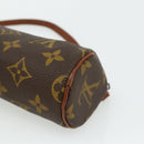 LOUIS VUITTON Monogram Papillon Pouch LV Auth 177296-16