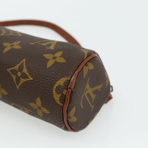LOUIS VUITTON Monogram Papillon Pouch LV Auth 177296