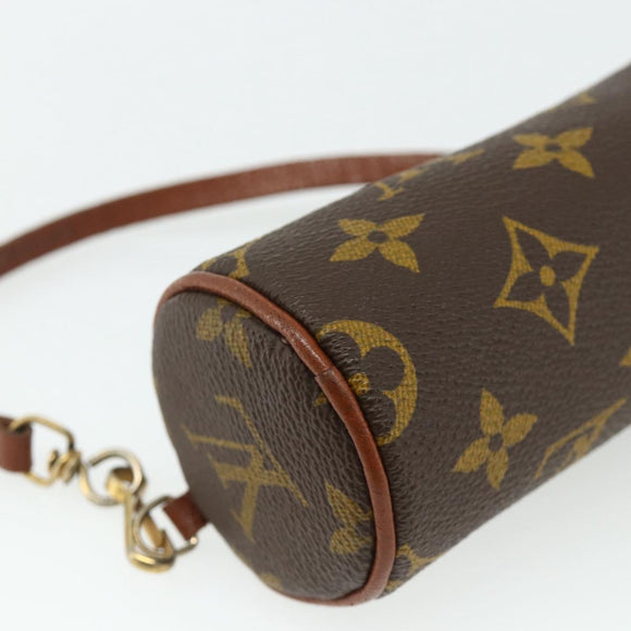 LOUIS VUITTON Monogram Papillon Pouch LV Auth 177296