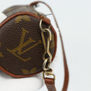 LOUIS VUITTON Monogram Papillon Pouch LV Auth 177296-9