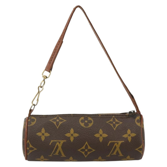 LOUIS VUITTON Monogram Papillon Pouch LV Auth 177296