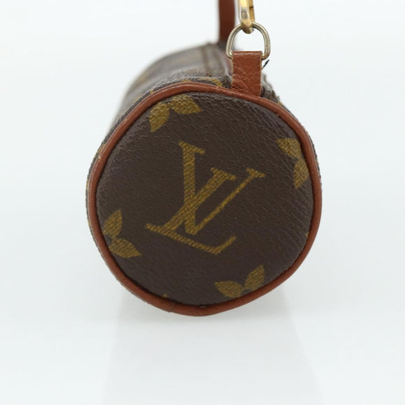 LOUIS VUITTON Monogram Papillon Pouch LV Auth 177296