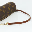 LOUIS VUITTON Monogram Papillon Pouch LV Auth 177296-7