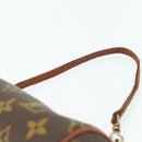 LOUIS VUITTON Monogram Papillon Pouch LV Auth 177296-8