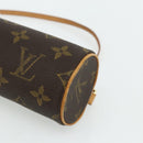 LOUIS VUITTON Monogram Papillon Pouch LV Auth 177300A-9