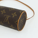 LOUIS VUITTON Monogram Papillon Pouch LV Auth 177300A-15