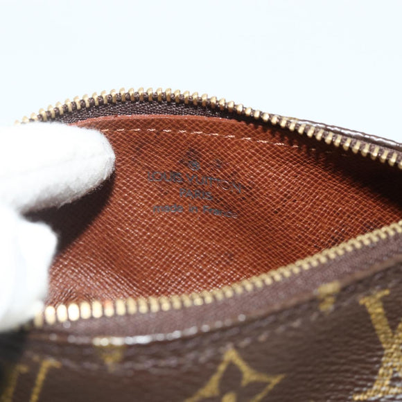 LOUIS VUITTON Monogram Papillon Pouch LV Auth 177300A