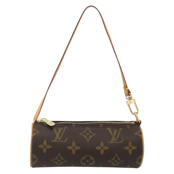 LOUIS VUITTON Monogram Papillon Pouch LV Auth 177300A