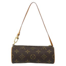 LOUIS VUITTON Monogram Papillon Pouch LV Auth 177300A-2