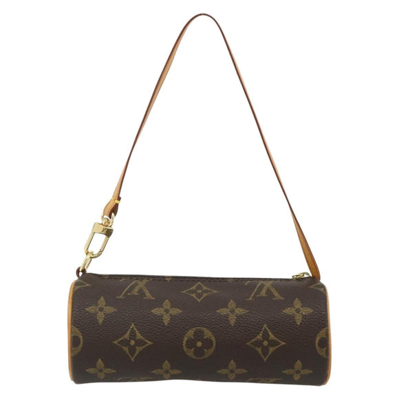 LOUIS VUITTON Monogram Papillon Pouch LV Auth 177300A