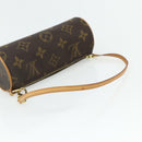 LOUIS VUITTON Monogram Papillon Pouch LV Auth 177300A-7