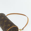 LOUIS VUITTON Monogram Papillon Pouch LV Auth 177300A-8