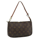 LOUIS VUITTON Monogram Pochette Accessoires Pouch M51980 LV Auth 177301-1