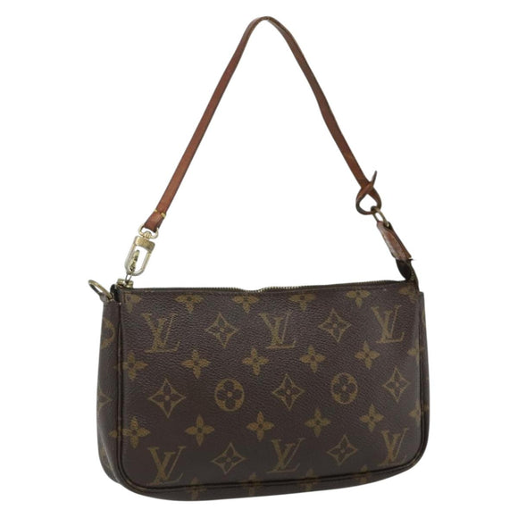 LOUIS VUITTON Monogram Pochette Accessoires Pouch M51980 LV Auth 177301
