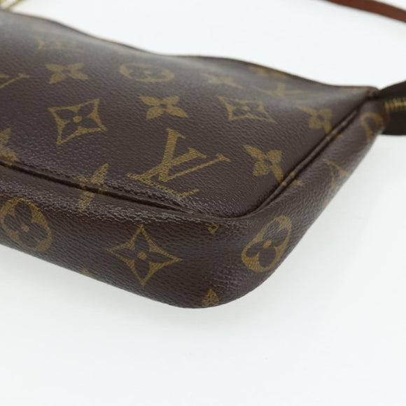 LOUIS VUITTON Monogram Pochette Accessoires Pouch M51980 LV Auth 177301