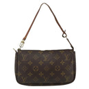 LOUIS VUITTON Monogram Pochette Accessoires Pouch M51980 LV Auth 177301-13