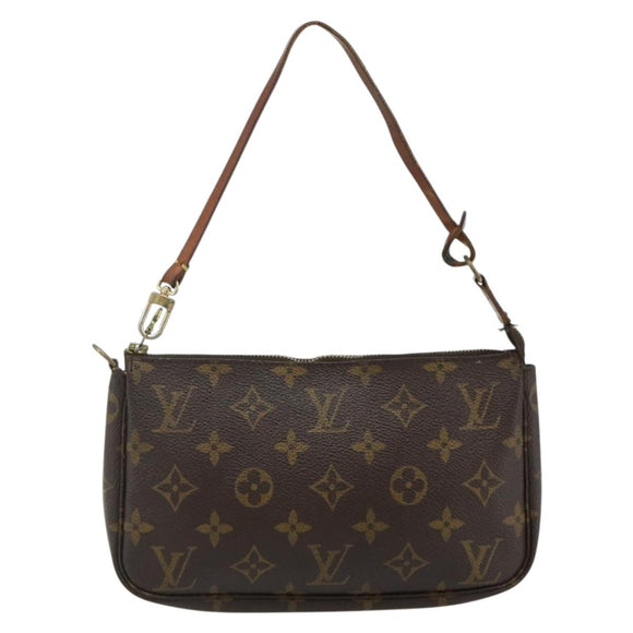 LOUIS VUITTON Monogram Pochette Accessoires Pouch M51980 LV Auth 177301