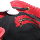 LOUIS VUITTON Epi Petit Noe Shoulder Bag Bicolor Black Red M44172 Auth 177306A-20