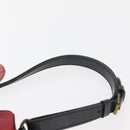 LOUIS VUITTON Epi Petit Noe Shoulder Bag Bicolor Black Red M44172 Auth 177306A-8