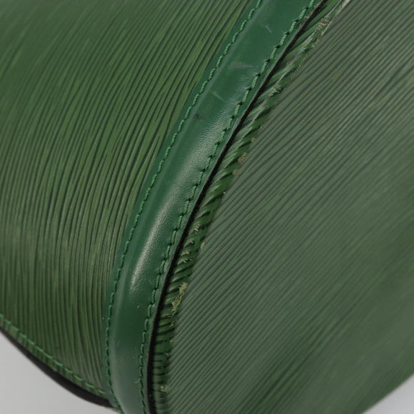 LOUIS VUITTON Epi Cluny Shoulder Bag Green M52254 LV Auth 177308