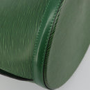 LOUIS VUITTON Epi Cluny Shoulder Bag Green M52254 LV Auth 177308-16